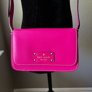 Hot pink kate spade crossbody